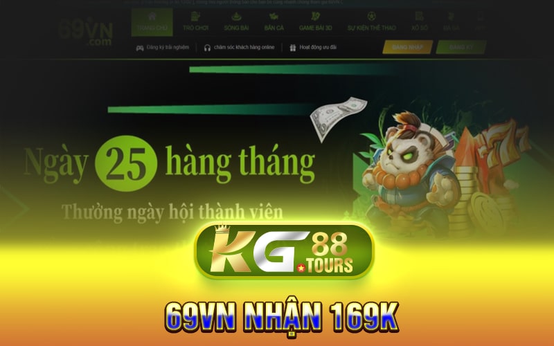 69VN Nhận 169K